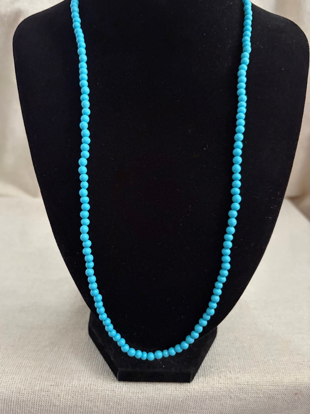 Turquoise Blue Beaded Necklace - Women Jewelry